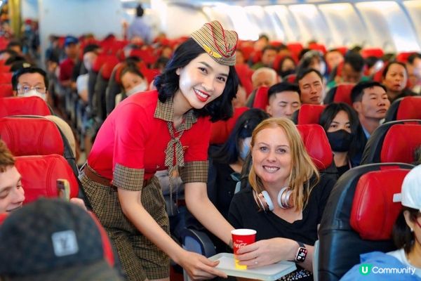 越捷航空新春優惠—免費托運行李及升級新年餐飲