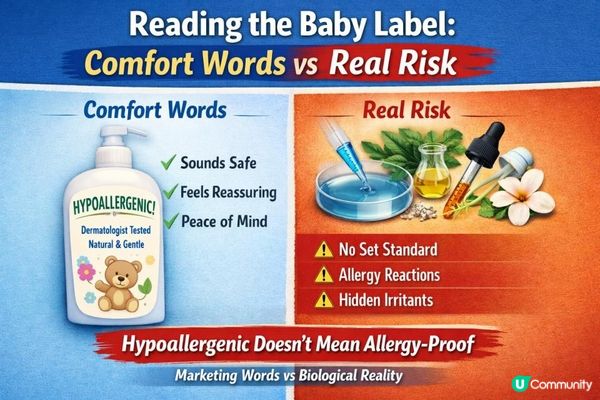 「低敏」唔等於安全？家長最常誤解的標籤：Hypoallergenic 真正法律意思