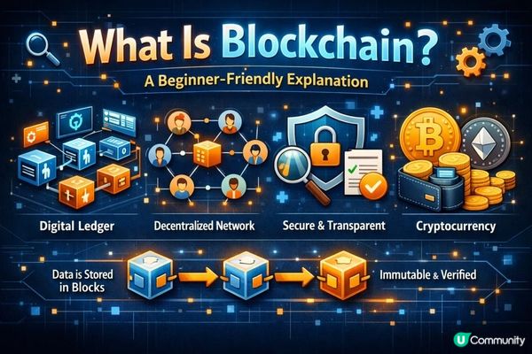 什麼是區塊鏈？2026 新手必讀：5分鐘搞懂加密貨幣背後的底層技術
