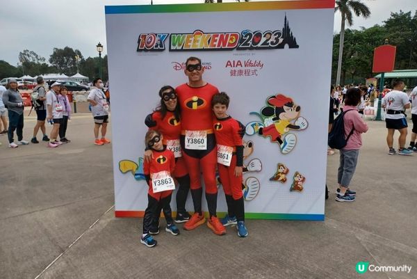 致青春迪士尼樂園10K跑2023