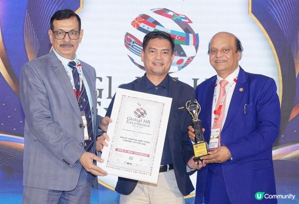 越捷航空榮獲3個國際人力資源獎項