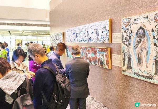 少雪齋與香港大學圖書館合辦 「夢幻敦煌：重現敦煌大美之境」展覽 百餘壁畫展品1:1重現敦煌洞窟