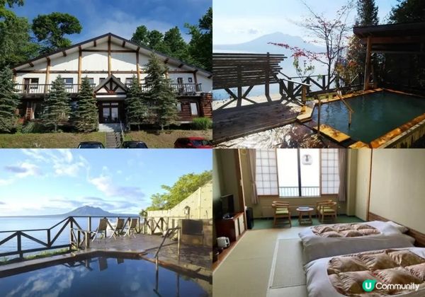 支笏湖溫泉TOP 3必住，泡湯搭配絕美風景!