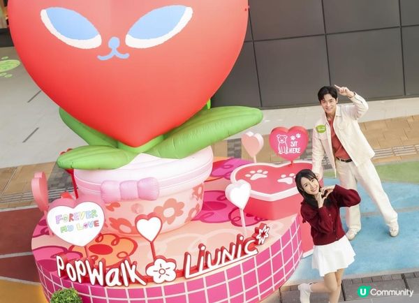 將軍澳南公園 & PopWalk新春好去處 - 遨遊心動花間