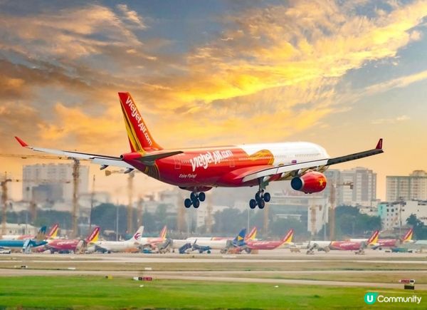 越捷航空3日限時優惠 - 富國島及胡志明市線Deluxe客位 30% OFF！