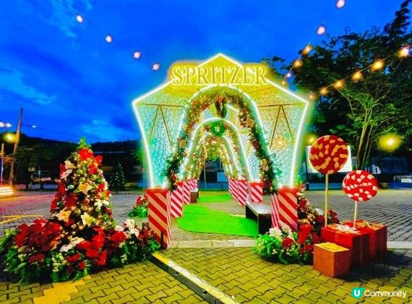 年終走一趟太平：在 Spritzer EcoPark 的節慶燈影中，感受老字號回饋社區的溫度
