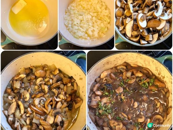 香濃、非常簡單易整嘅忌廉蘑菇湯 🍄。最花時間應該係切材料，但...