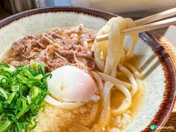 大阪美食推薦之二。地道早餐立食烏龍麵