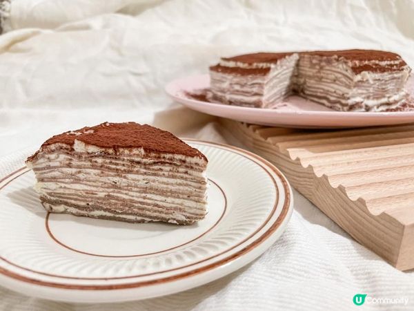 想Tiramisu了，但同時又想食千層糕，於是就結合兩者。首...