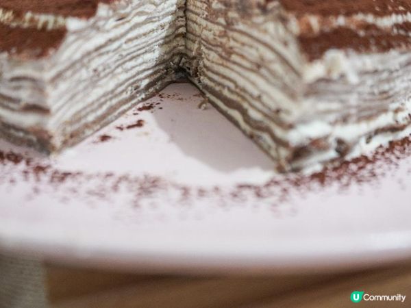 想Tiramisu了，但同時又想食千層糕，於是就結合兩者。首...