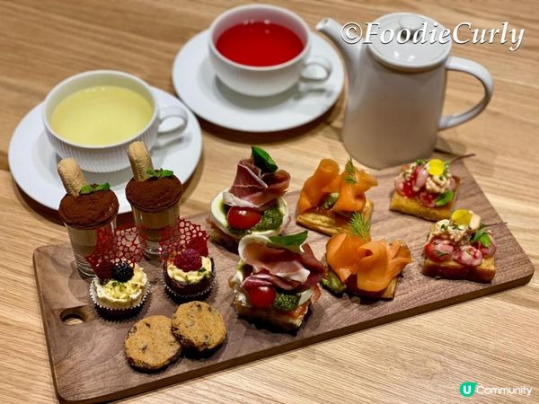 今天品嘗的「意式下午茶 Da Dolomites」於3月29...