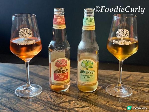 港威酒店推出了Somersby主題下午茶，還是會噴煙的呢！是...