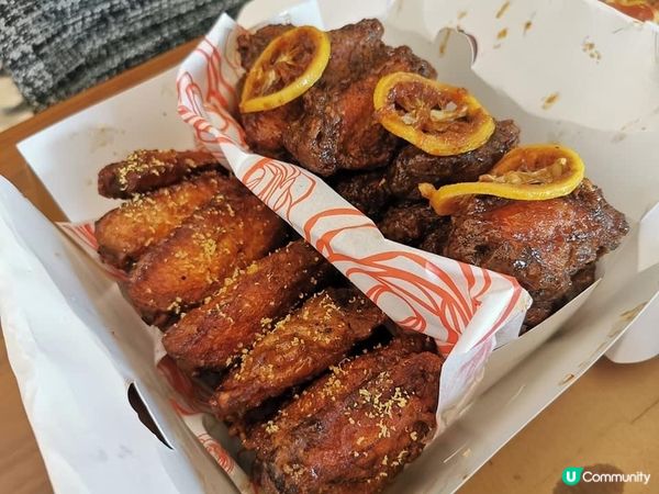 以前嘅雞翼新嘅雞翼炸得好香脆