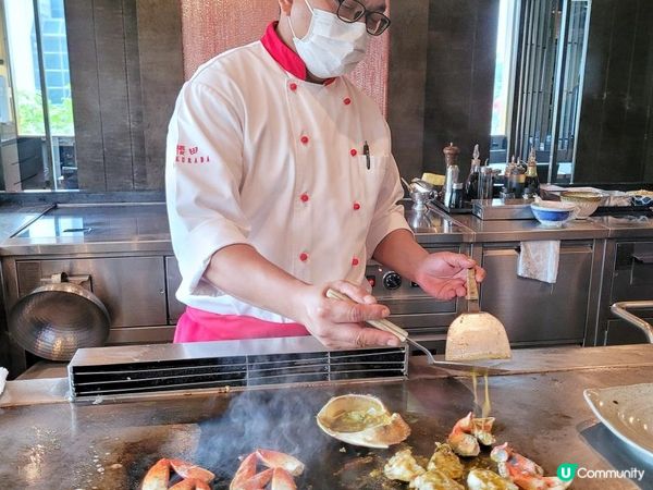 兵庫縣A5紅酒牛 X 加拿大蟹御膳 (附短片) @ 櫻田 ( 沙田帝都酒店 )