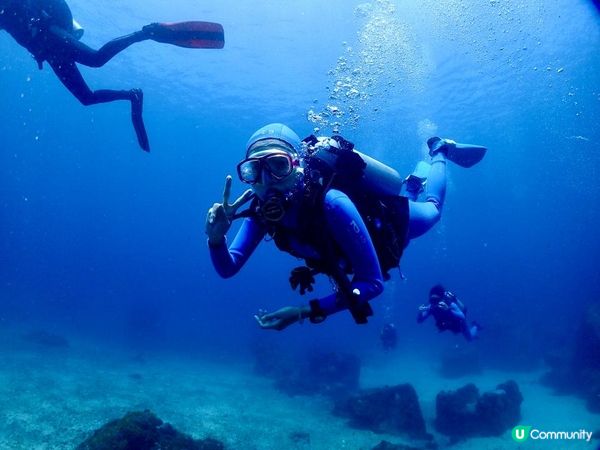 第一次體驗水肺潛水🤿