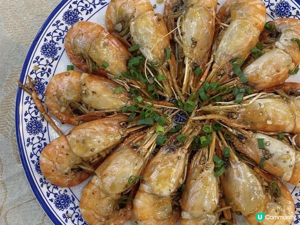 珠海【常來餐廳】必食胡椒大頭蝦+蒜茸烤蠔