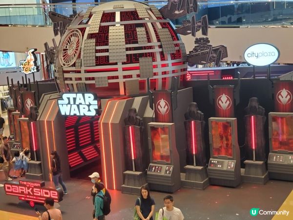 帝國終極武器死星、多架滅星艦同鈦戰機，畀大家盡情打卡📸。