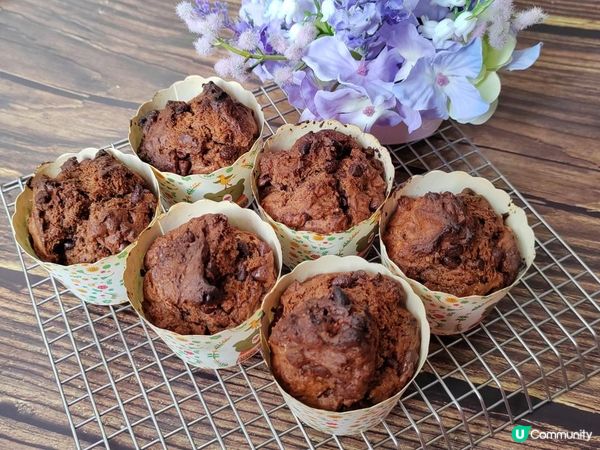 一小時輕鬆烘焙：朱古力粒鬆餅