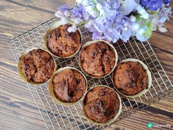 一小時輕鬆烘焙：朱古力粒鬆餅