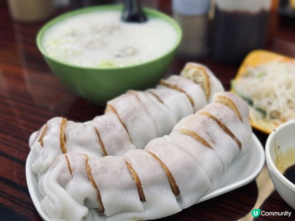 新宏利粥麵@初嘗牛脷酥卷腸粉😳