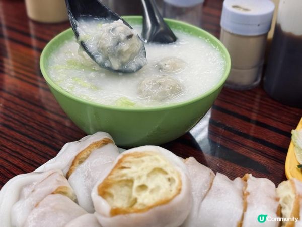 新宏利粥麵@初嘗牛脷酥卷腸粉😳