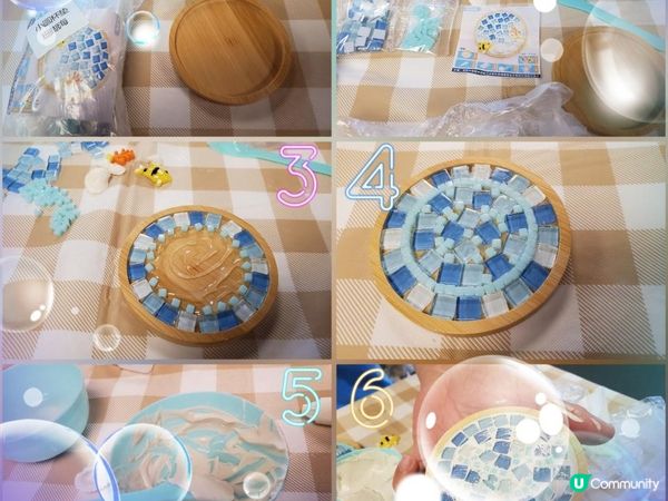 《DIY 馬賽克杯墊生命教育工作坊》
