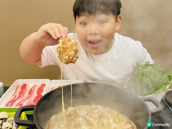 🧀️芝士控遇上～拉絲芝士雞煲😊