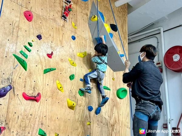 親子好去處：親子攀石初體驗