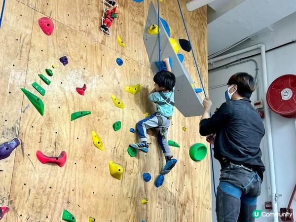 親子好去處：親子攀石初體驗