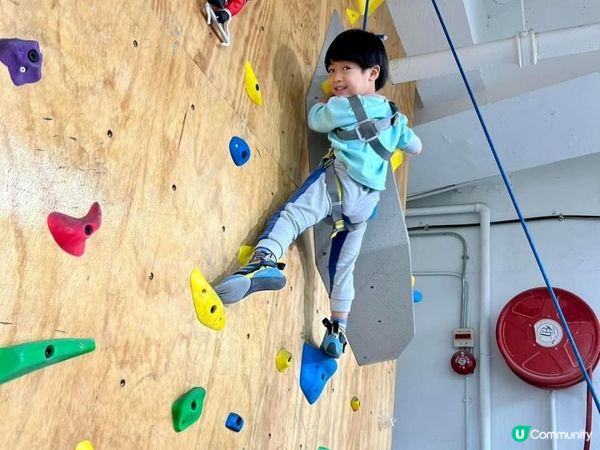 親子好去處：親子攀石初體驗