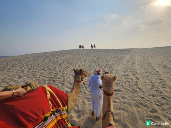 卡塔爾特集：沙漠飆車 內海日落