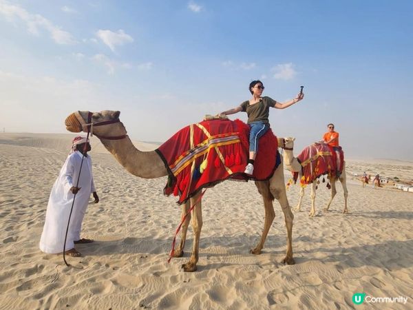 卡塔爾特集：沙漠飆車 內海日落