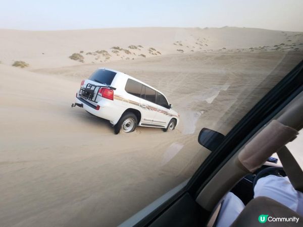 卡塔爾特集：沙漠飆車 內海日落