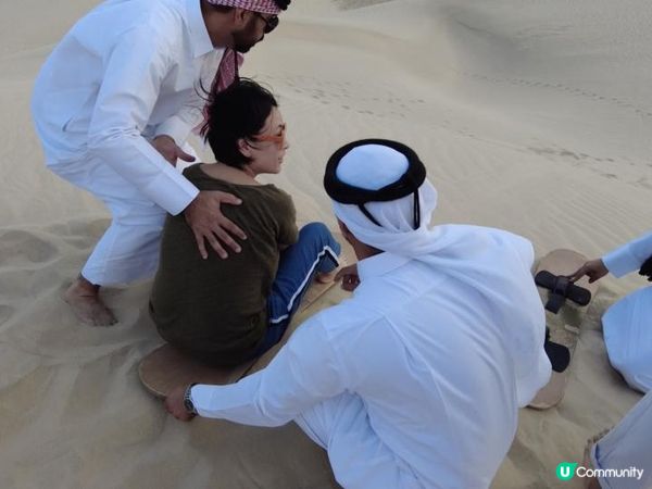 卡塔爾特集：沙漠飆車 內海日落