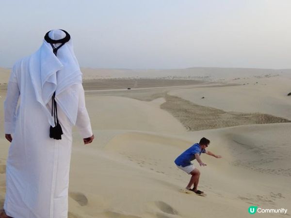 卡塔爾特集：沙漠飆車 內海日落