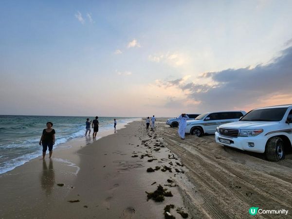 卡塔爾特集：沙漠飆車 內海日落