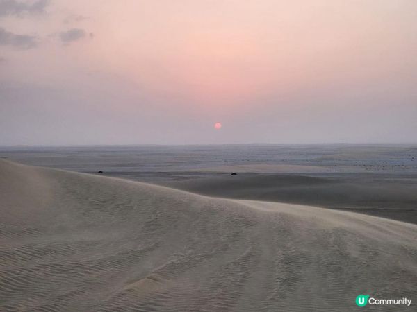 卡塔爾特集：沙漠飆車 內海日落