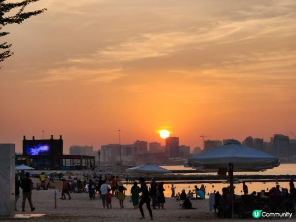 卡塔爾特集：球迷村五臟俱全 Abboud沙灘睇日落