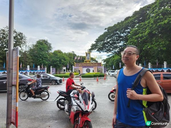 清邁大學賞湖吸靈氣+窮遊大學夜市