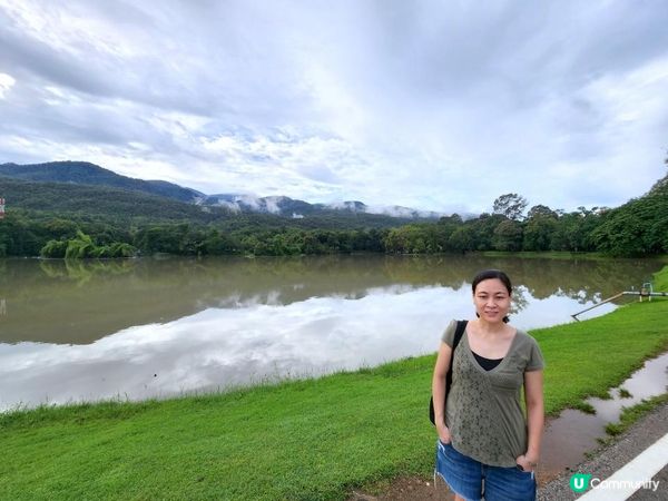 清邁大學賞湖吸靈氣+窮遊大學夜市