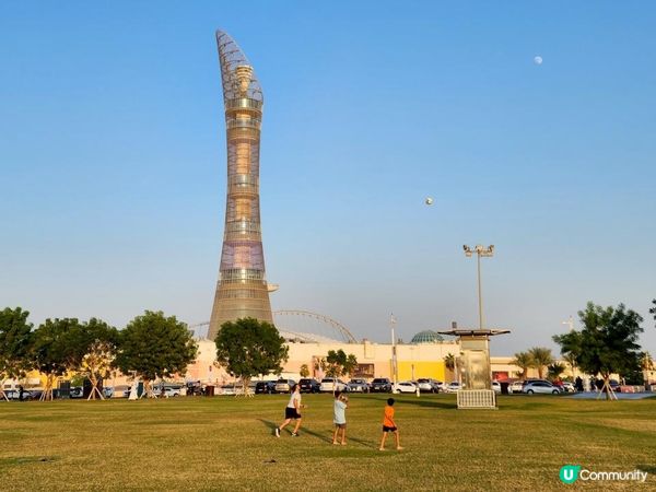 卡塔爾特集：Aspire Park湖畔漫步 木屋餐廳歎靚景