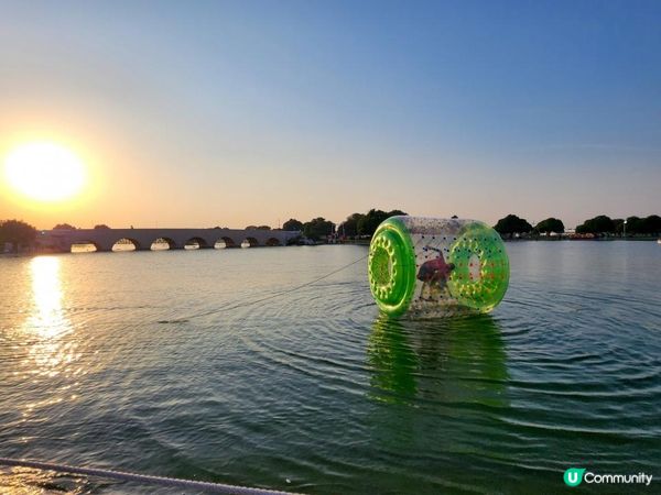 卡塔爾特集：Aspire Park湖畔漫步 木屋餐廳歎靚景