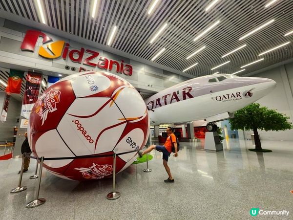 卡塔爾特集：Aspire Park湖畔漫步 木屋餐廳歎靚景