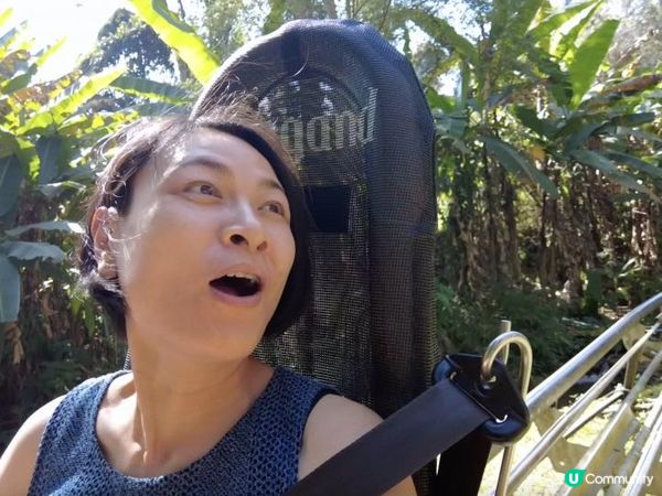 【湄林蒙占山1】飛車越叢林 雙輪走鋼索 網床Cafe觀瀑布