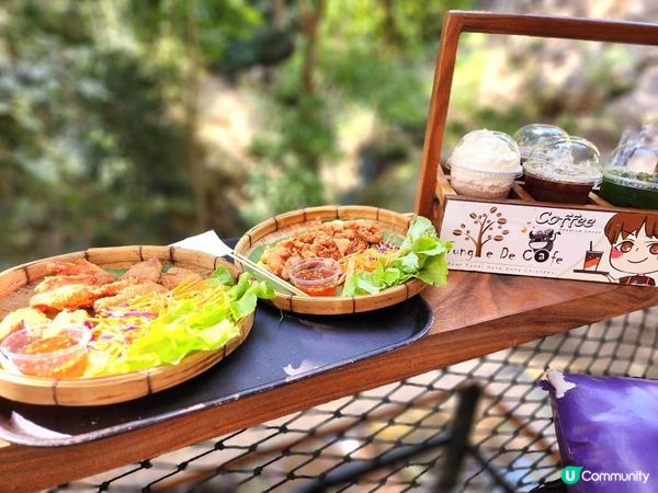 【湄林蒙占山1】飛車越叢林 雙輪走鋼索 網床Cafe觀瀑布