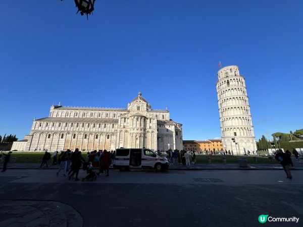 到訪聖母百花大教堂&人生第一次親眼看見比薩斜塔!!🤌🏻 ---《下一站...Italy🇮🇹》· Day 4