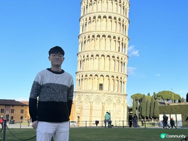 到訪聖母百花大教堂&人生第一次親眼看見比薩斜塔!!🤌🏻 ---《下一站...Italy🇮🇹》· Day 4