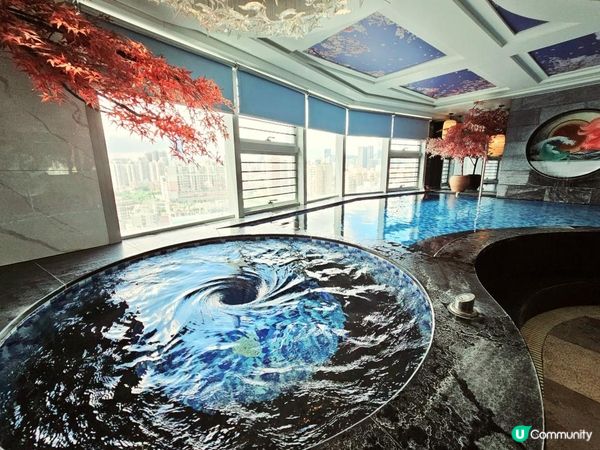 📍深圳必去！水世界美食水會☁️體驗高空水療會所🌊