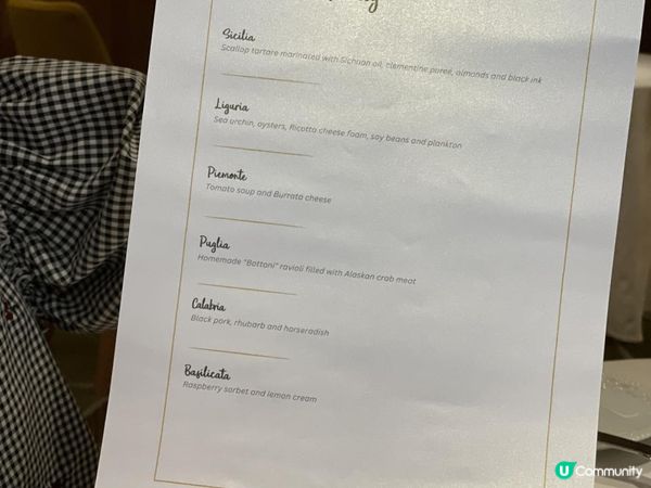 🥂 高級高質• Tour Around Italy Fine Dining