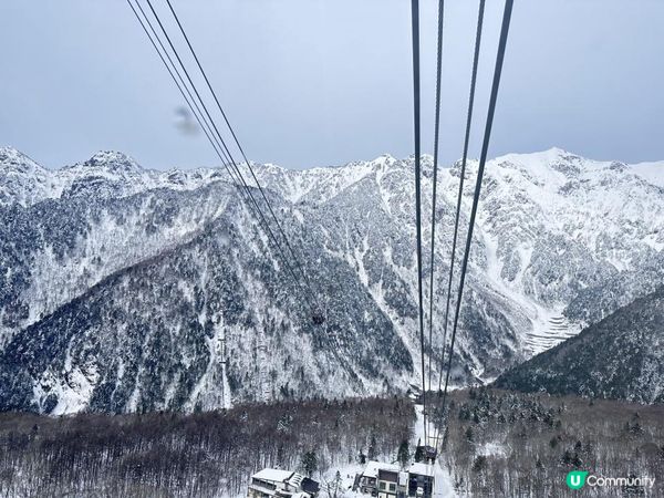 Amazing 雪景 - 新穗高坐空中纜車🚡